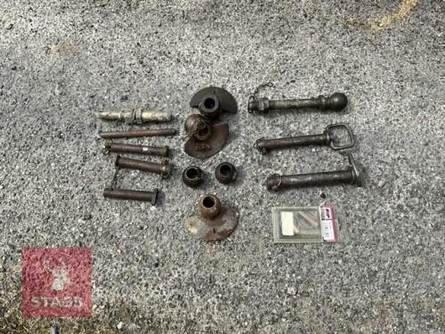 VARIOUS PINS, EXCAVATOR PINS & HYD PIPES