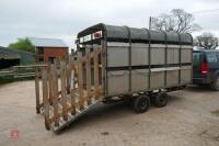 IFOR WILLIAMS CATTLE TRAILER - 31