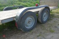 12' X 5' FLAT BED TRAILER - 12