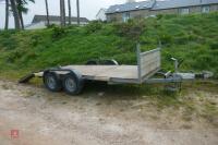 12' X 5' FLAT BED TRAILER - 17