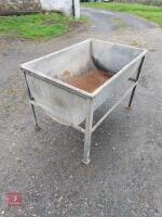 GALV WATER TROUGH WITH STAND