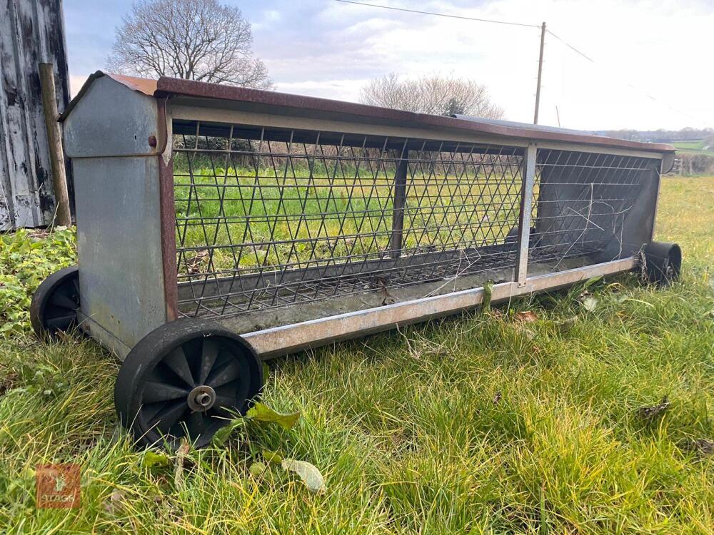 8' WHEELED HAY RACK