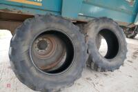 2 MICHELIN 540/65 R30 TRACTOR FRONT TYRE - 2