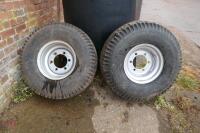 2 VREDESTEIN 12.5/80 - 15.3 WHEELS+TYRES