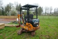 2015 HANIX H17D MINI DIGGER - 4