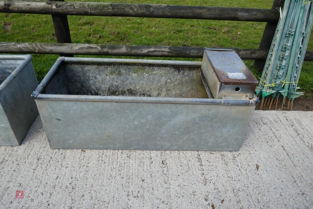 IAE 4' GALVANISED WATER TROUGH