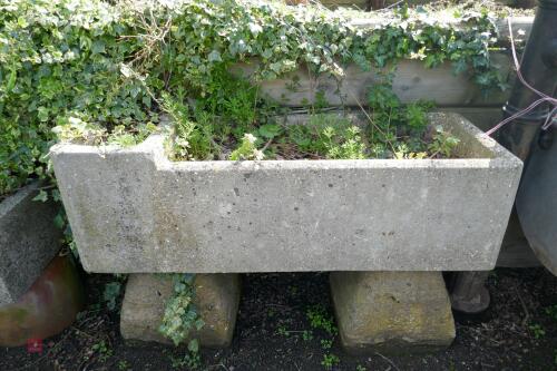 4' CONCRETE WATER TROUGH