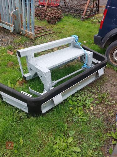 NEW GALVANISED SKIDSTEER YARD SCRAPER