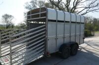 IFOR WILLIAMS 12' LIVESTOCK TRAILER - 26