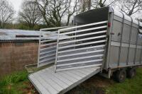 IFOR WILLIAMS 10' LIVESTOCK TRAILER - 12