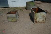 2 X STEEL TANKS - 6