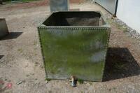 3' X 3' RIVETED TANK