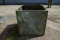 3' X 3' RIVETED TANK - 2