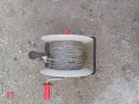 1 REEL OF LIGHTWEIGHT ELECTRIC CABLE