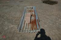 8 X 7'6'' X 2'2'' CORRUGATED TIN - 2