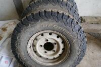 4 BF GOODRICH ALLTERRAIN WHEELS+TYRES - 6