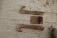 SET OF WELD ON MERLO BRACKETS - 2