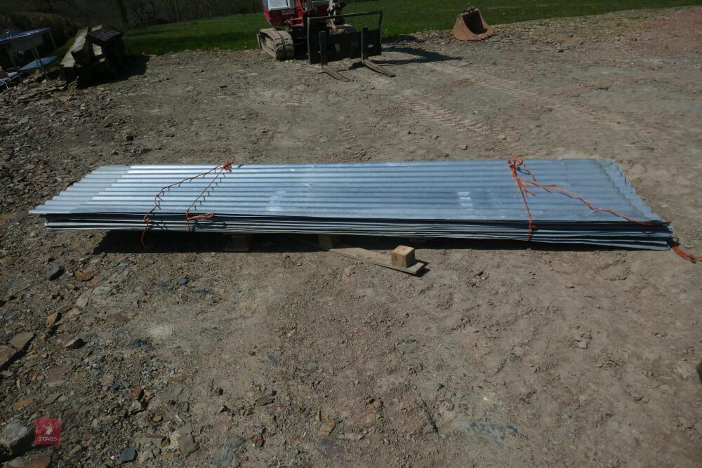 14 X 10' X 2'8'' SHEETS OF TIN