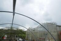APPROX 16MX6.4MX3M TALL POLYTUNNEL FRAME - 3