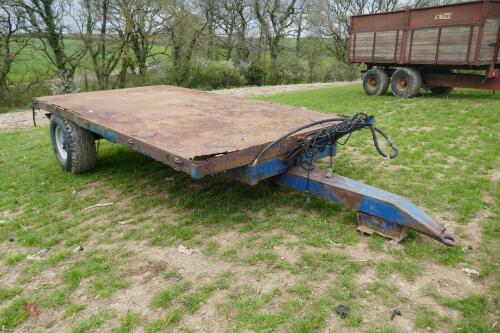 12' 6T SINGLE AXLE TIPPING TRAILER