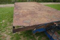 12' 6T SINGLE AXLE TIPPING TRAILER - 5