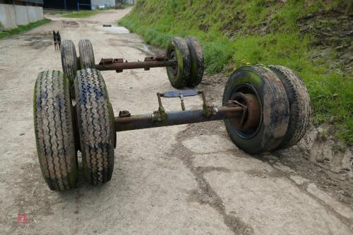 2 8 STUD LORRY/TRAILER AXLES