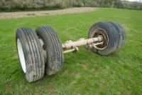 10 STUD TWIN WHEEL AXLE - 9