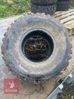 2 X USED ATV TYRES - 3