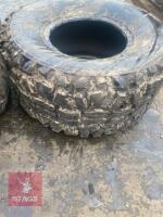 2 X USED ATV TYRES - 4