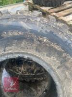 2 X USED ATV TYRES - 5