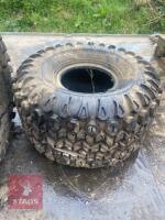 2 X USED ATV TYRES - 3