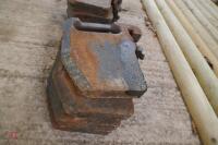 8 FRONT TRACTOR WAFER WEIGHTS - 4