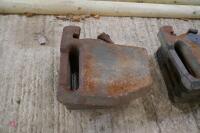 8 FRONT TRACTOR WAFER WEIGHTS - 7