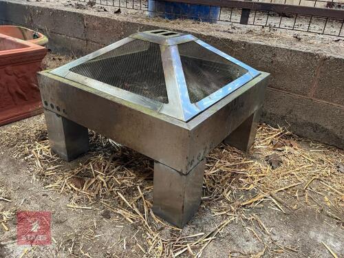 STAINLESS STEEL FIREPIT