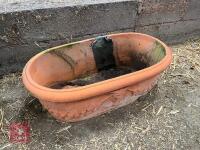 OVAL TERRACOTTA PLANT POT - 2