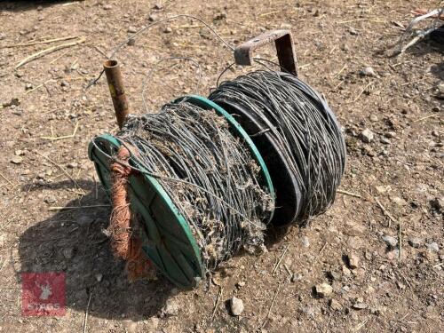 2 REELS OF ELECTRIC FENCE WIRE