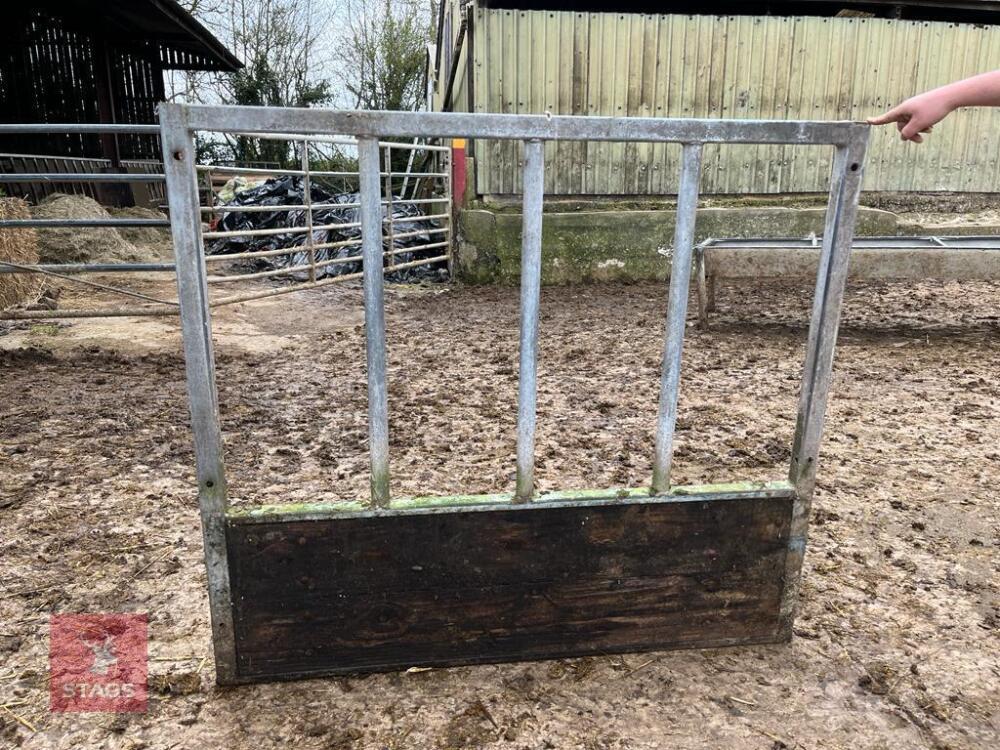 5' CATTLE FEED BARRIER