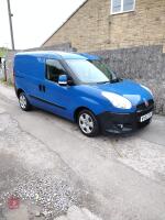 2012 FIAT DOBLO VAN 1.6L TURBO DIESEL