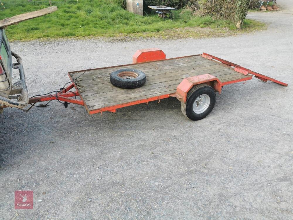 8FT X 4FT FLATBED TRAILER