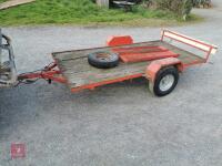 8FT X 4FT FLATBED TRAILER - 11