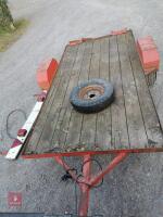 8FT X 4FT FLATBED TRAILER - 12