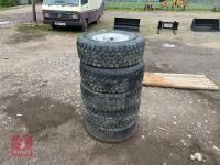 5 RUNWAY ENDURO A/T ALLOY WHEELS + TYRES