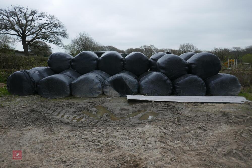 29 ROUND BALES OF 2022 SILAGE