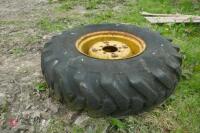 14.00-24 WHEEL AND TYRE