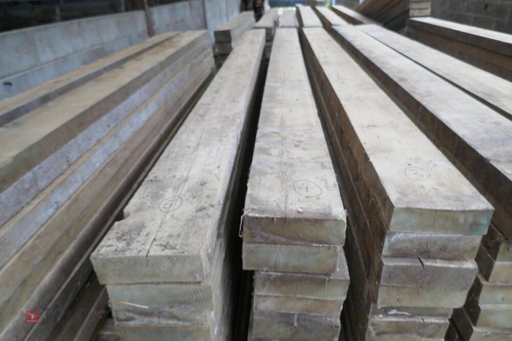 10 3.9M TREATED TIMBER LENGTHS