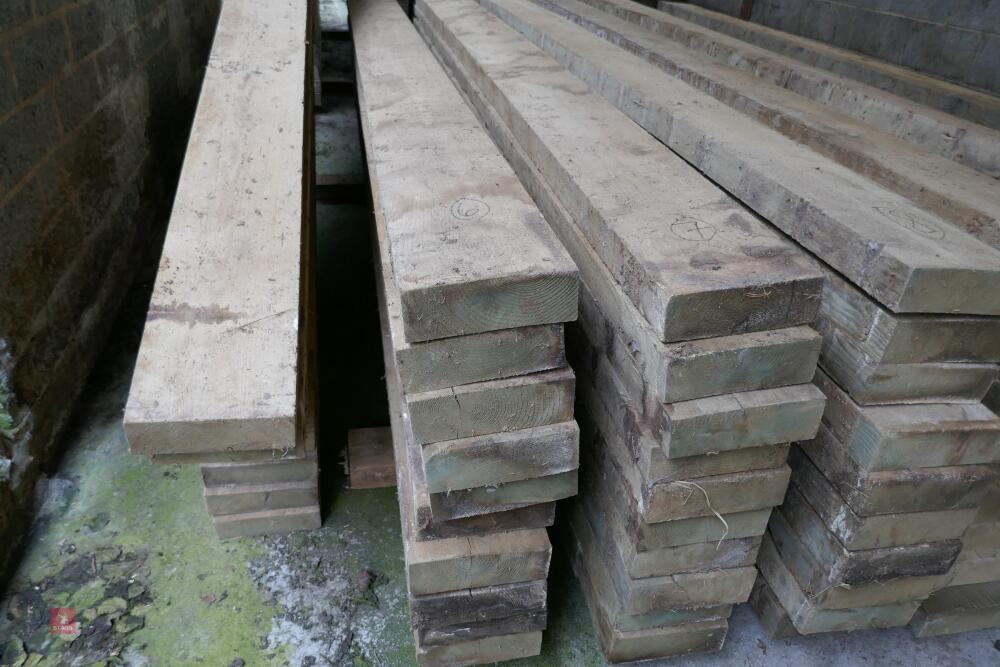 10 3.9M TREATED TIMBER LENGTHS