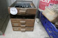 WORKSHOP TRAYS + DRILL BITS (44)