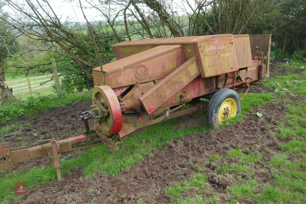 NEW HOLLAND 276 SUPER HAYLINER BALER