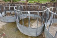 GALVANISED CATTLE RING FEEDER (5) - 5