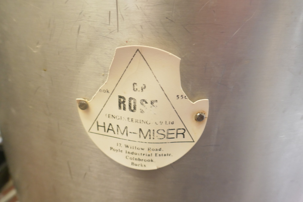 ROSE ENGINEERING HAM-MISER COOKER